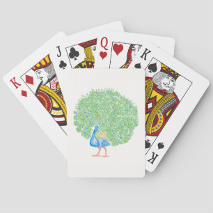 Peacock Playing Cards