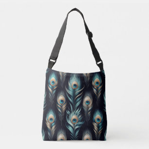 Peacock Plumes Crossbody Bag