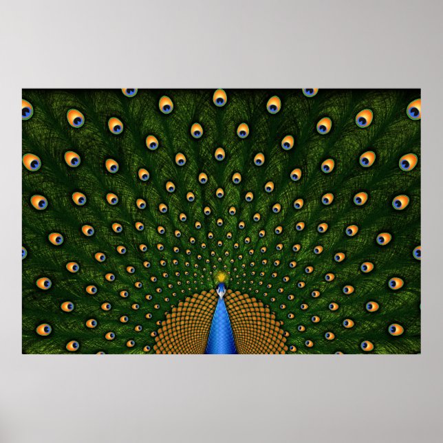 Peacock Poster (Front)