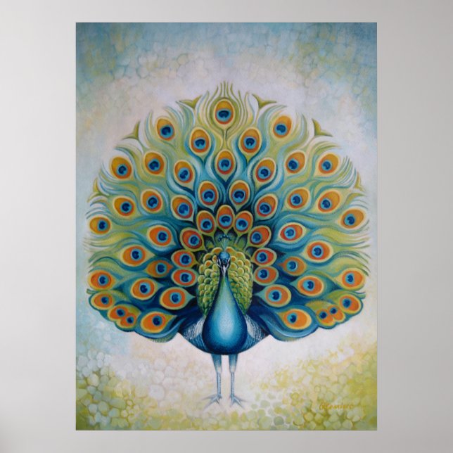 Peacock poster (Front)