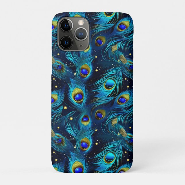 Peacock Pride Case-Mate iPhone Case (Back)