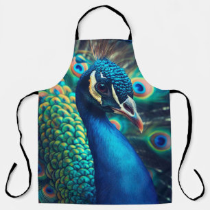 Peacock Profile Apron