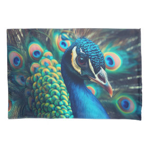 Peacock Profile Pillowcase