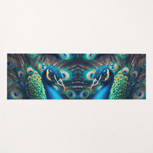 Peacock Profile Yoga Mat