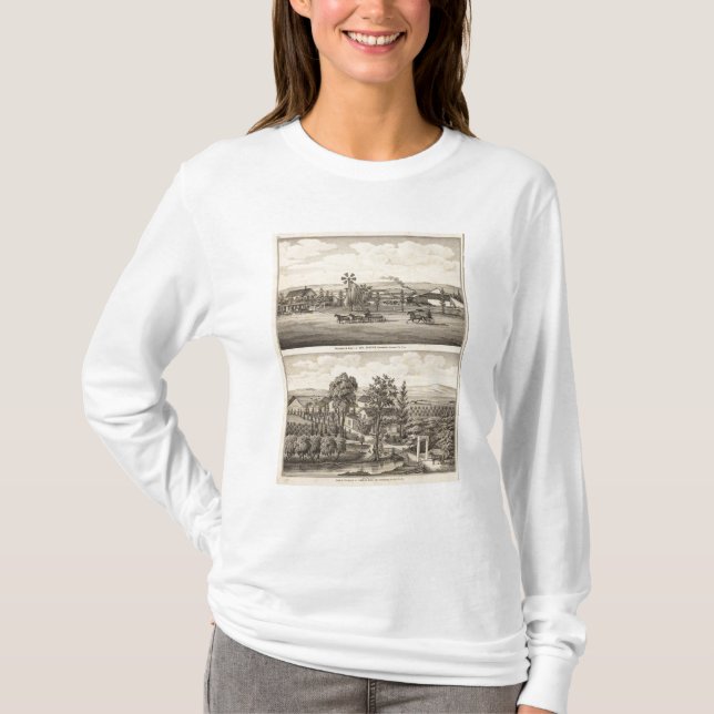 Peacock res, Willow Glen T-Shirt (Front)
