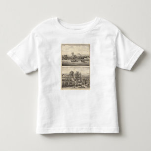 Peacock res, Willow Glen Toddler T-Shirt