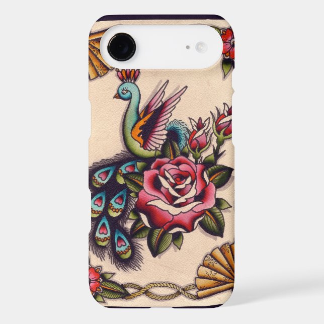 Peacock & Roses iPod Touch Cover (Back)