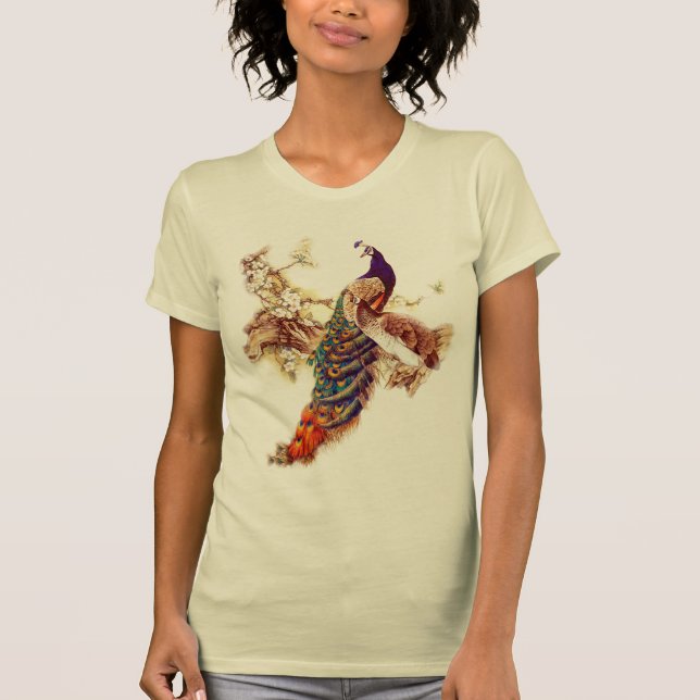 Peacock Royal T-Shirt (Front)