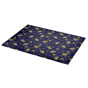 Peacock Sari Pattern Cutting Board
