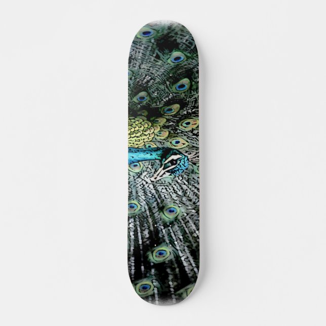 PEACOCK SKATEBOARD (Front)