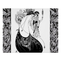 Peacock Skirt Beardsley Art Nouveau