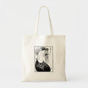 Peacock Skirt Beardsley Art Nouveau Tote Bag