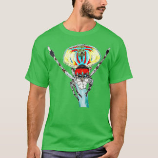 Peacock spider Maratus volans T-Shirt