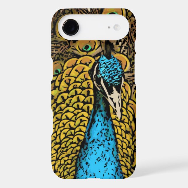 Peacock Splendour Illustration Case-Mate Samsung Galaxy Case (Back)