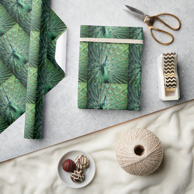 Peacock Strut  Wrapping Paper (Crafts)