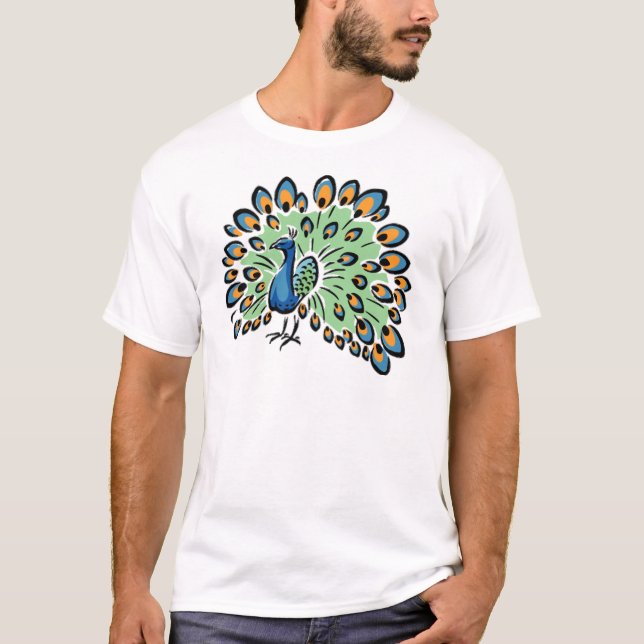 Peacock T-Shirt (Front)