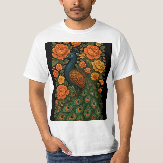 Peacock  T-Shirt (Front)