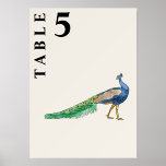 peacock table number sign<br><div class="desc">The Crab Table Number Sign Holder is a playful and coastal-inspired addition to your wedding or event tablescape. Shaped like a charming crab or featuring a small crab detail at the base, this holder brings a fun, nautical touch while keeping your table numbers stylishly displayed and easy to spot. Perfect...</div>