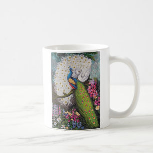 Peacock Tapestry 010110 009 Coffee Mug