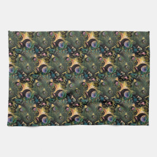 Peacock Tea Towel