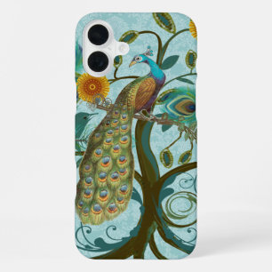 Peacock Tree Birdcage Damask iTouch Case
