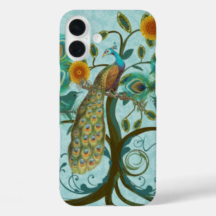 Peacock Tree Birdcage Damask iTouch Case