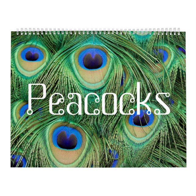 Peacocks Calendar (Cover)