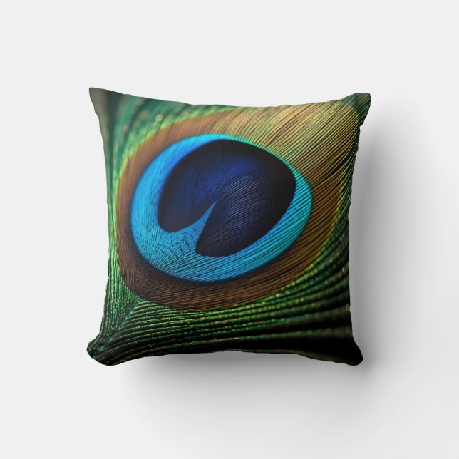 Peacock's Jewel Cushion (Front)
