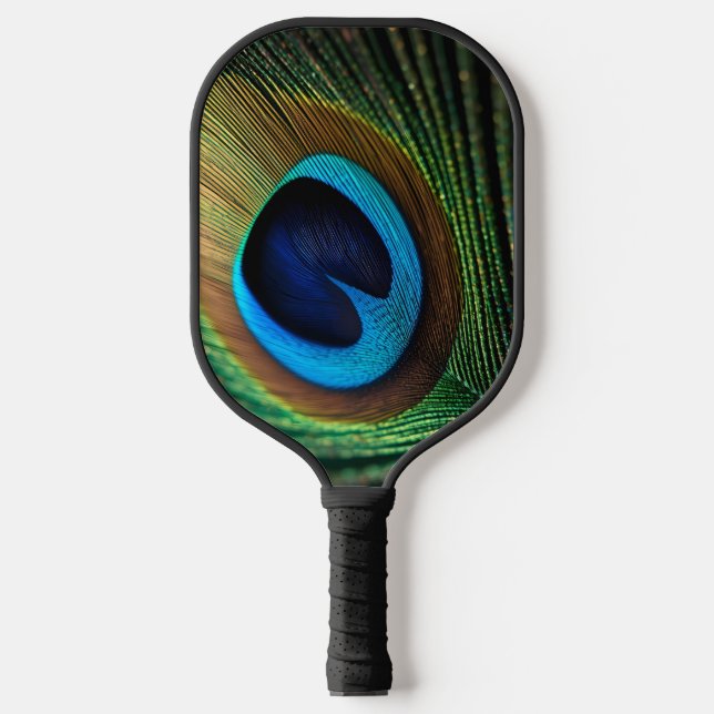 Peacock's Jewel Pickleball Paddle (Front)