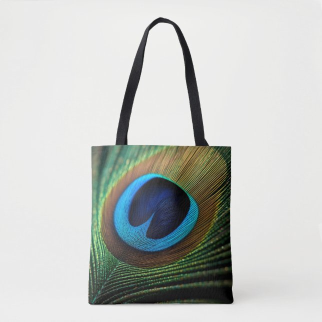 Peacock's Jewel Tote Bag (Front)