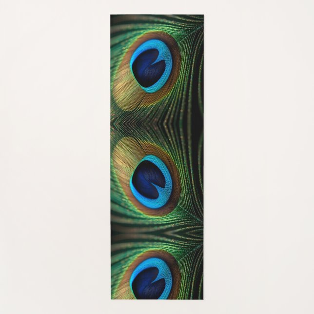 Peacock's Jewel Yoga Mat (Front)