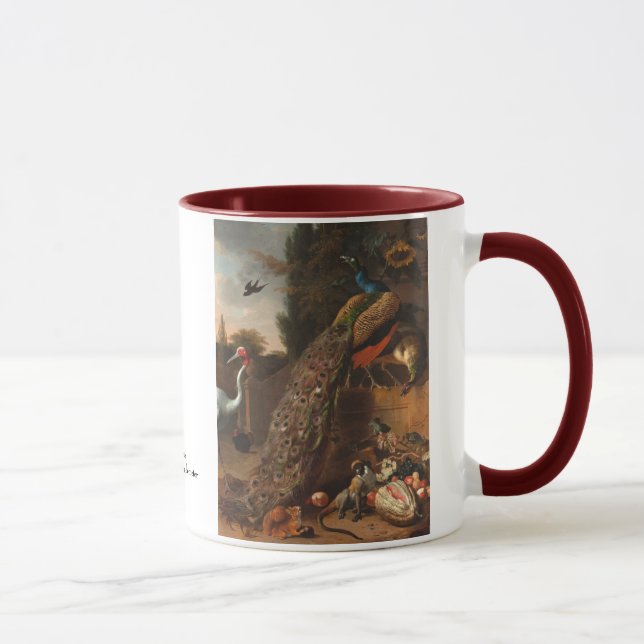 Peacocks Mug (Right)