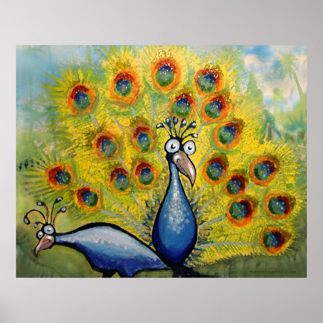 Peacocks Poster (Front)