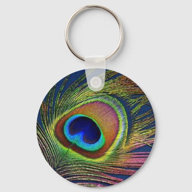 peacocky key ring (Front)