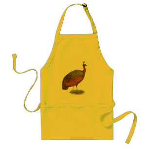 Peafowl: Congo Peahen Standard Apron