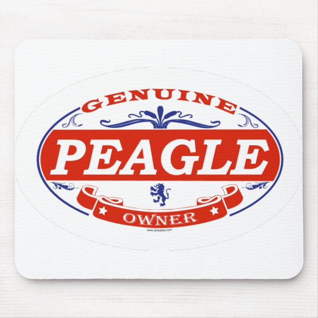 Peagle Mouse Mat (Front)