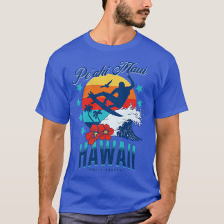 Peahi Jaws Maui Hawaii Big Wave Surfing Surf Waves T-Shirt