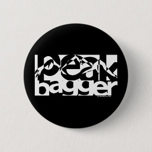 Peak Bagger 6 Cm Round Badge