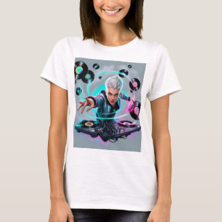 Peak Beats: DJ on the Summit" T-Shirt