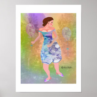 Peak Behind LeeMarie's creative design Poster