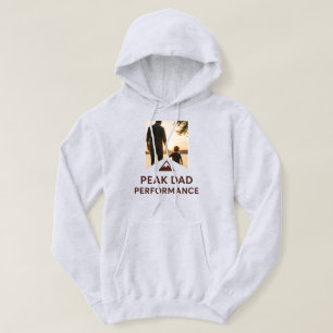 Peak Dad Performance Shirt Funny Father's Day Gift