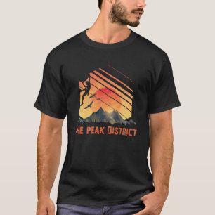Peak District Bouldering and Climbing  Outdoor Cli T-Shirt