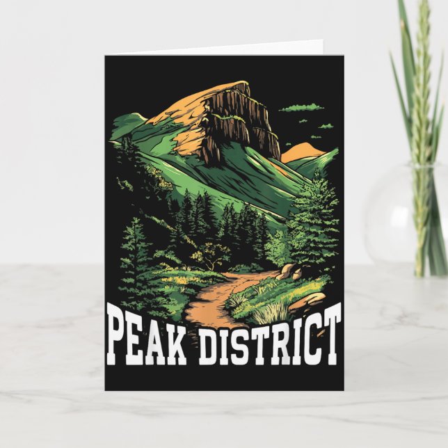 Peak District  Card (Front)