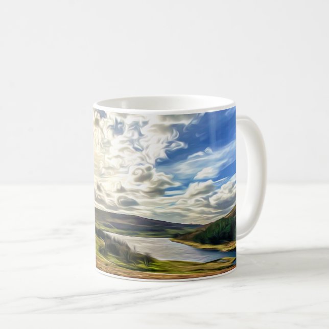 PEAK DISTRICT NATIONAL PARK - DERBYSHIRE ENGLAND COFFEE MUG (Front Right)