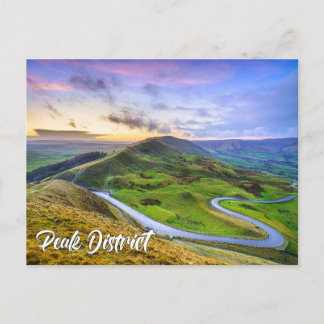 Peak District National Park, Derbyshire, England Postcard