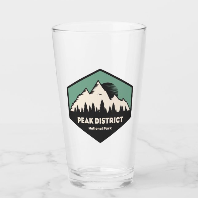 Peak District National Park Glass (Front)
