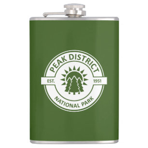 Peak District National Park Hip Flask