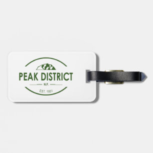 Peak District National Park Luggage Tag