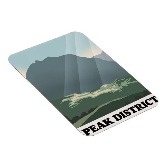 Peak District National Park Magnet (Right Side)