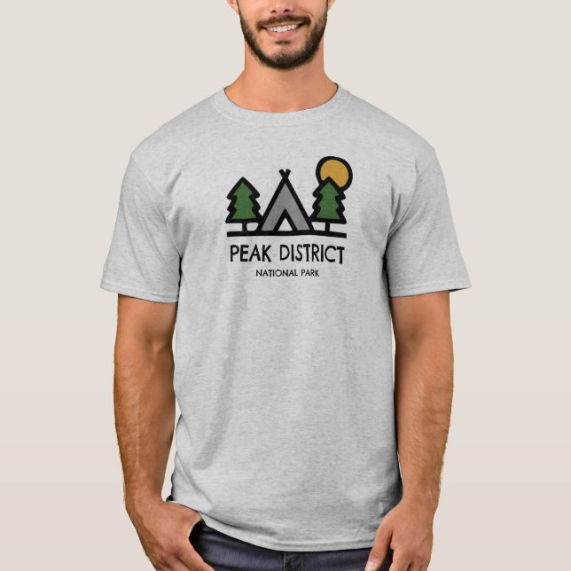 Peak District National Park T-Shirt (Front)